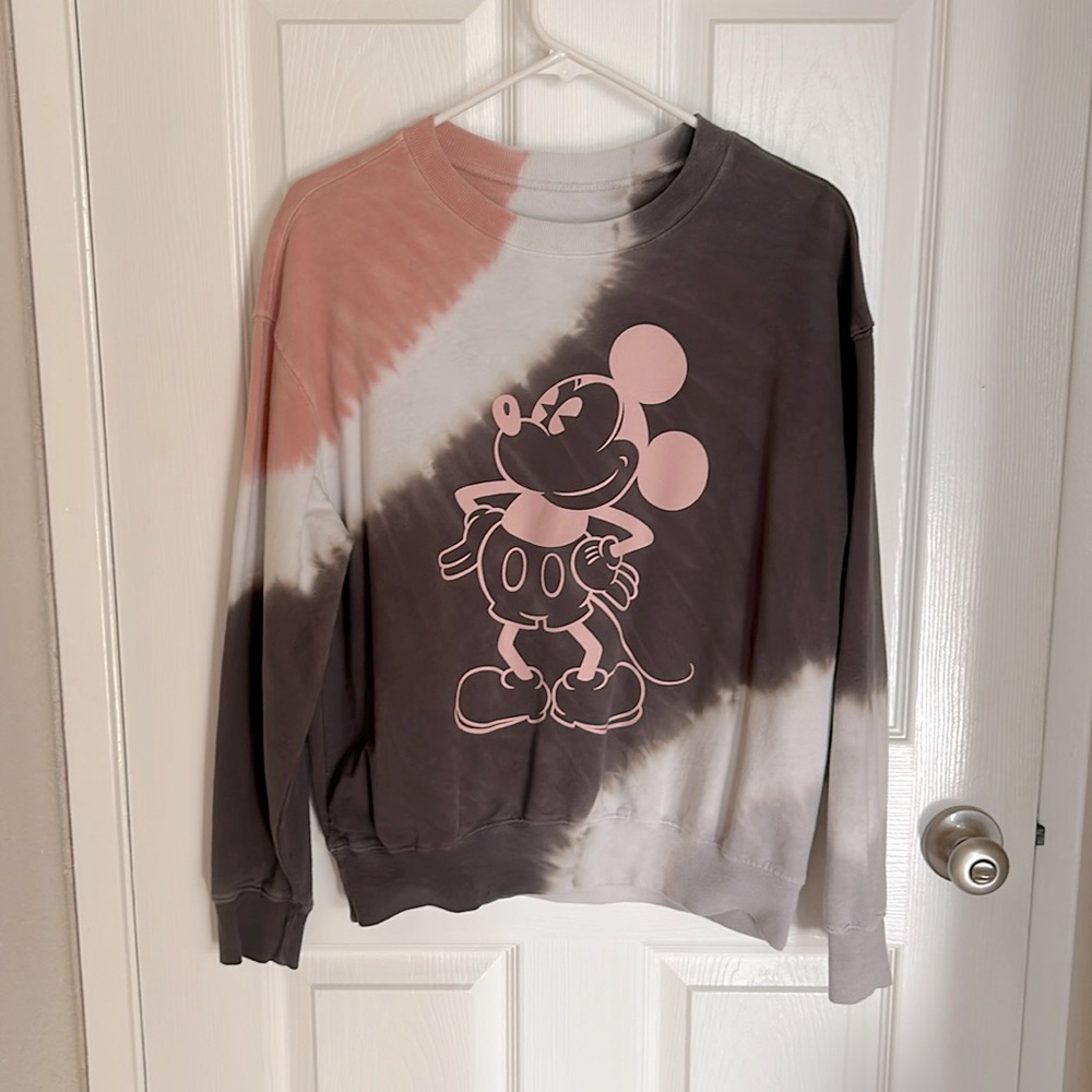 Tie Dye Mickey Mouse Sweatshirt